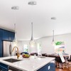cenzoz Modern Pendant Lights for Kitchen Island LED Dimmable Crystal