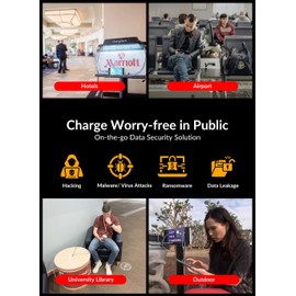 Afterplug USB-C to USB-C Data Blocker 2-Pack – Anti Juice Jacking, Charge-Only, Case-Friendly Design, Supports Up to 240W PD Fast Charging – Red          Ask ChatGPT