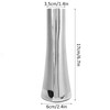 Silver Flower Vases for Centerpieces, 304 Stainless Steel Bud Vases,