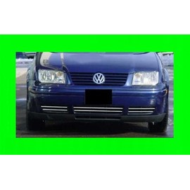 312 Motoring fits 1999-2005 Volkswagen Jetta Lower Chrome Grille Grill KIT 2000 2001 2002 2003 2004 99 00 01 02 03 04 05 MKIV MK4 TDI GL GLS GLX Wolfsburg Diesel
