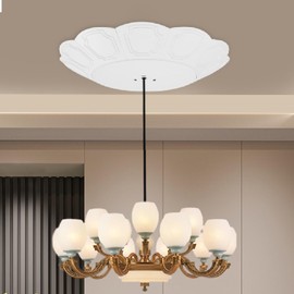 Chandelier Hoist Lifter Cover Chandelier Lift Cover Decorative Lighting Cover for 220LBS Electric Hoist Lifting, Chandelier Decorative Cover (for 220LBS)