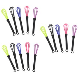 15 Piezas mezclador de crema batidor mezclador de color de cabello batidor de tinte de pelo accesorios para peinar el cabello herramienta para teñir el cabello agitador de crema