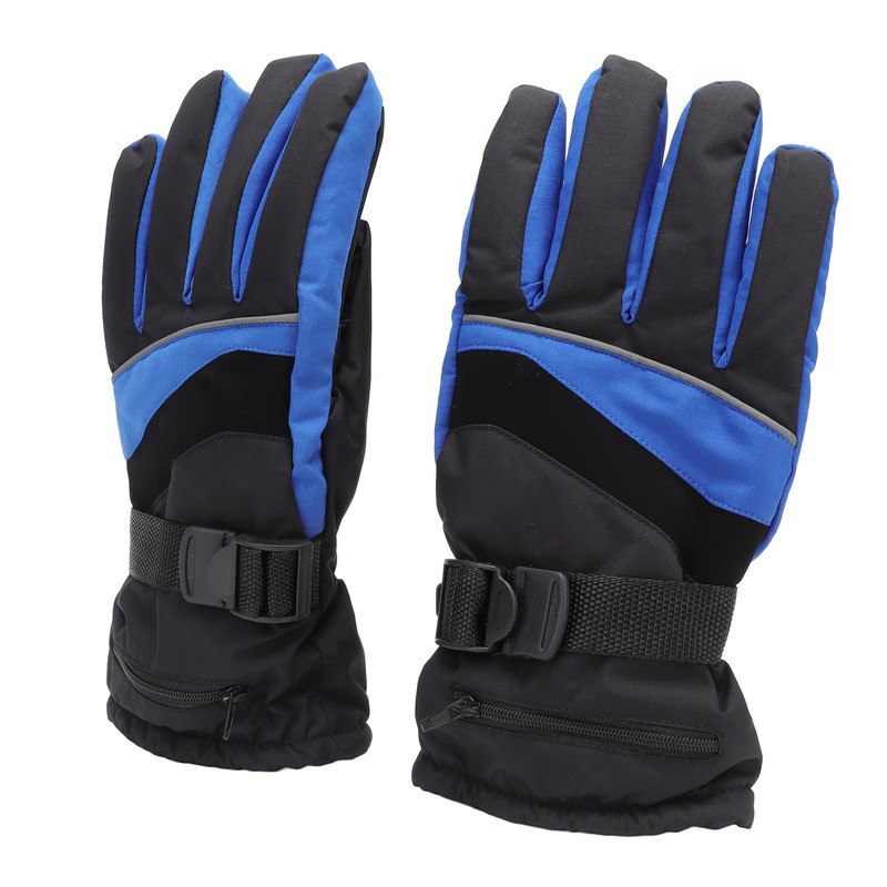 1 Pair Heated Gloves 2.5W Warm Cotton Liner Anti Skid
