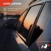 A-Premium Rear Passenger Car Door Weather Stripping Seal Strip Compatible
