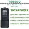 Teseko 5-Pack UV-5R BL-5L 3800mAh Extended Battery for BaoFeng UV-5R