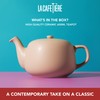 La Cafetière Classic Teapot in Latte Colour, Traditional Tea Pot