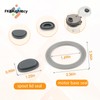 Spout Lid Seal and Motor Base Seal for Ninja Blast