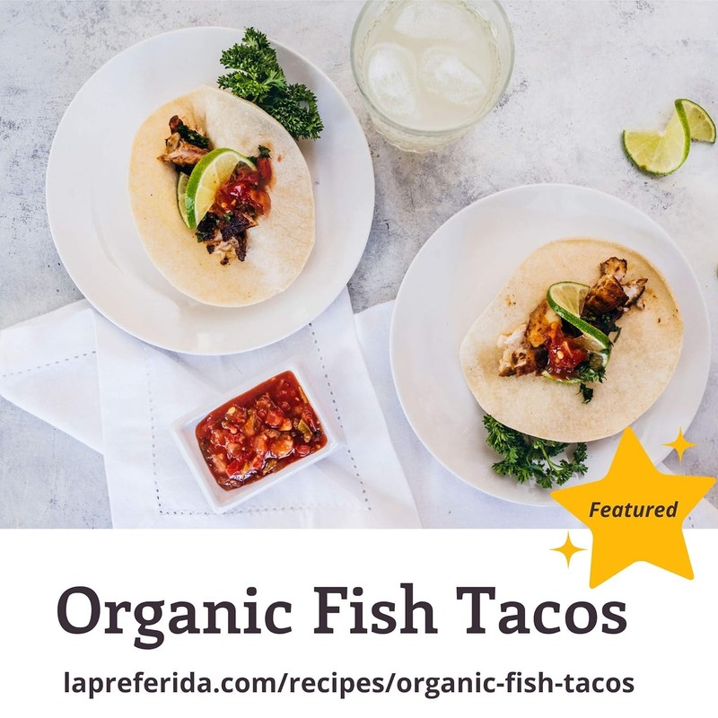 La Preferida Mexican Foods, Organic Fish Taco Seasoning, No MSG