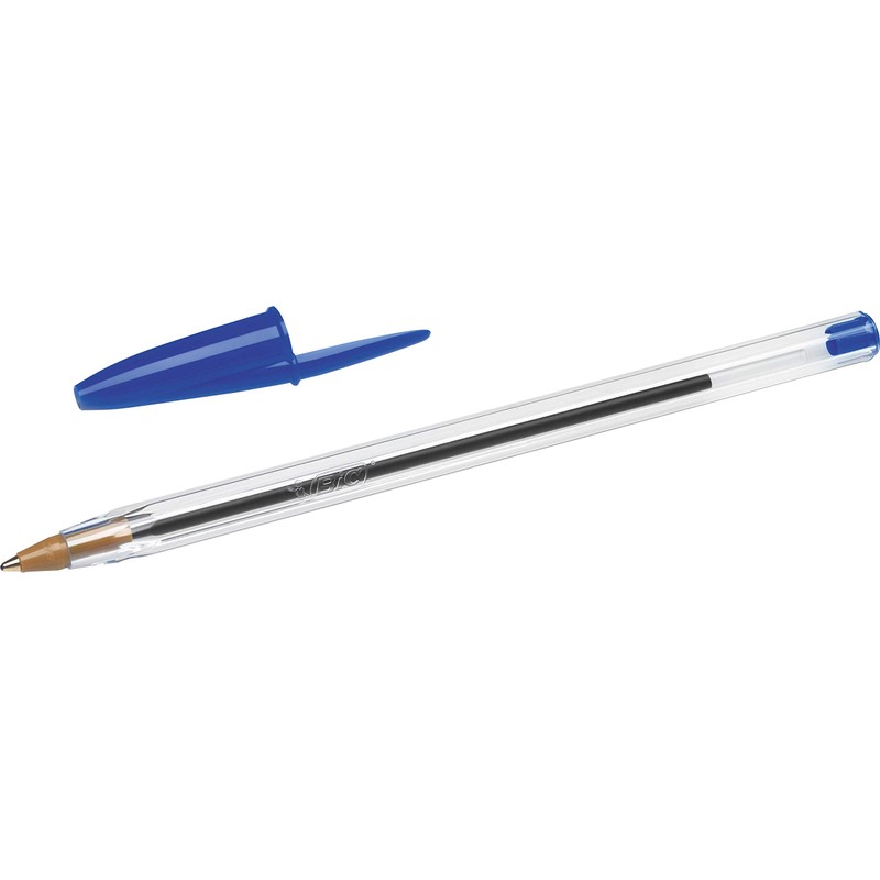 BIC Cristal Original Ballpoint Pen Set in Blue, Line Width