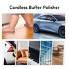 Cordless Buffer Polisher USB Rechargeable 3 Speeds Adjustable Portable Electric