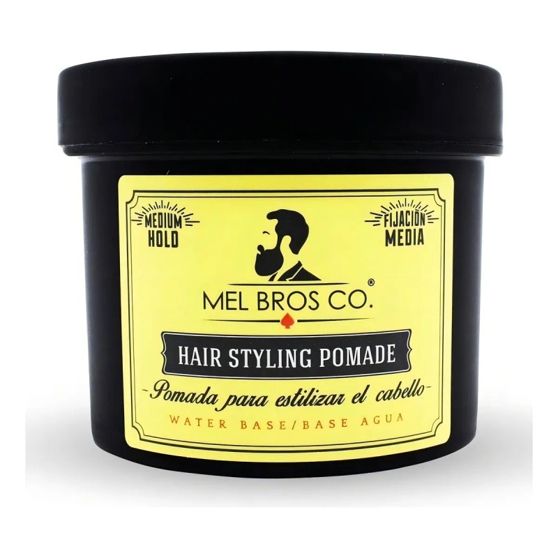 Pomada Para Cabello Mel Bros Co. Fijacin Media 118 Ml