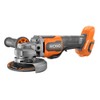 RIDGID 18V Brushless Cordless 4-1/2 in. Paddle Switch Angle Grinder