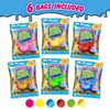 CRAZE Magic Slime Foil Bag Slime Children's Set of 6