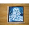 Robert Kaufman Winter's Wildlife Wolves Full Moon Cotton Quilt Fabric Block 10 3/4" x 9 1/2"