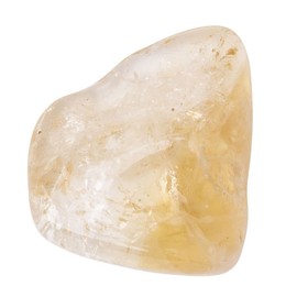 Earth Story Citrine Heat Treated Quality Large Tumblestone (Approx 2-3cm) - Polished Crystal for Energy Healing