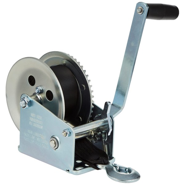 Reese Towpower 74329 Trailer Winch,Silver