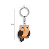 Framan Wooden Owl Keyring in Various Models, Craftsmanship, Sustainable Product,