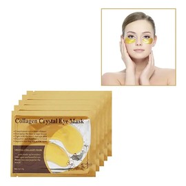 10 Sobres Ojos Colageno 24k Bolsas Ojeras Ojos Gold