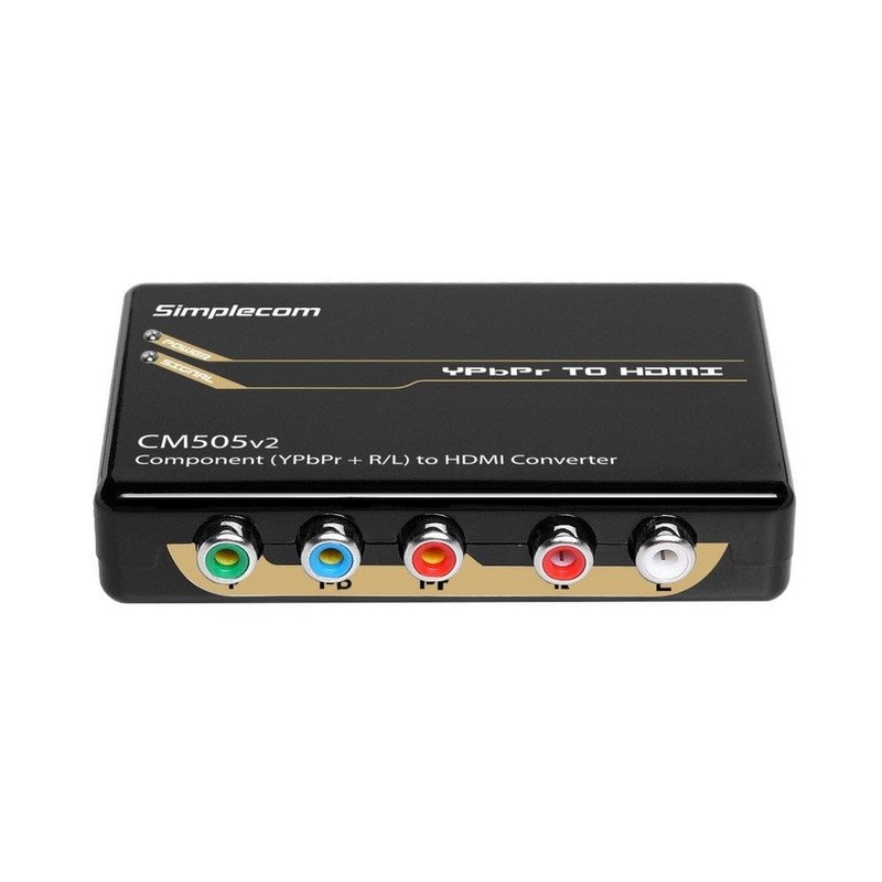 Simplecom CM505v2 Component (YPbPr + Stereo R/L) to HDMI Converter