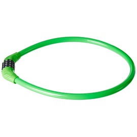 FISCHER Unisex Cable Lock 85896 Fischer Cable Lock with Number Roller, Multicoloured, M