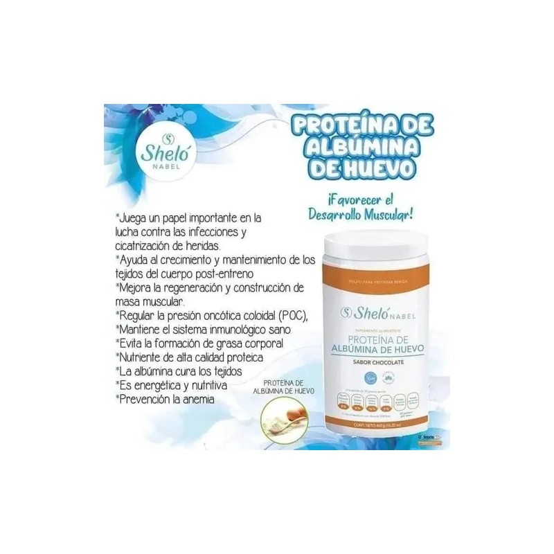 Albúmina De Huevo Sheló Nabel