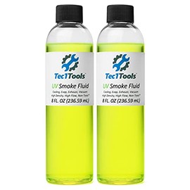 Tec1Tools UV Smoke Fluid Refill - Twin Pack 8 Oz Bottles for EVAP Smoke Machines