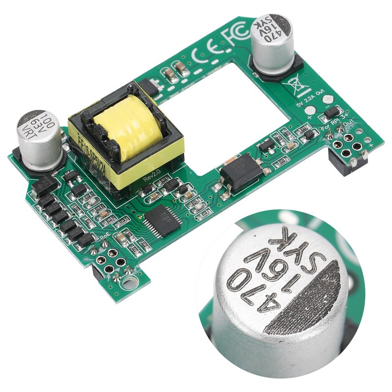 POE Module for Raspberry Pi 4B/3B Router Switch Network Port