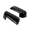 ALLTIMES Gloss Black Side Mirror Cover Cap for Silverado Sierra
