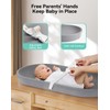 COMOMY Baby Changing Pad for Dresser - Wipeable Changing Pad