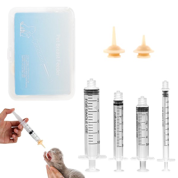 Charming Club Pet Syringe, Nursing Aid for Kittens, Puppies, Small