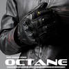 RIDEZ RLG11 Motorcycle Gloves, All Seasons, Leather Gloves, Protector, Spring,