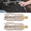 Air Inflator Adapter, 2 Pack Portable Air Compressor Adapters Heavy