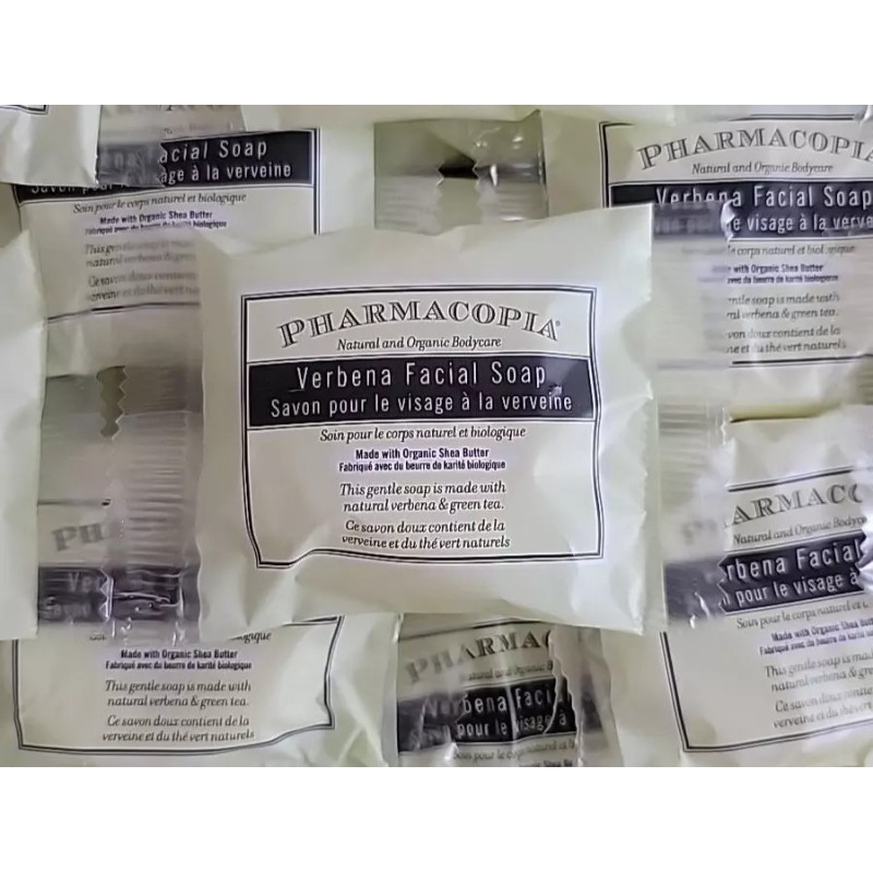 Pharmacopia (75 Pack) Pharmacopia Verbena Facial Soap Bars with Shea