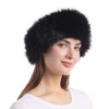 LA CARRIE Faux Fur Headband with Stretch Women's Winter Earwarmer