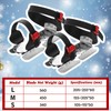 VioraWhite Toddler Ice Skates Adjustable Double Runner Ice Skates with