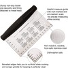 Dough Scraper Set of (1+1), Stainless Steel Bench Scraper Chopper