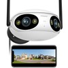 Unitoptek 2K Outdoor Security Camera, Wireless WiFi IP Cameras for