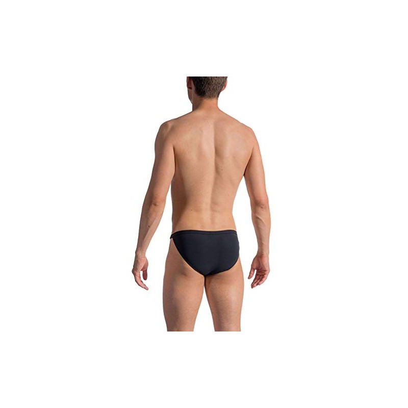 Olaf Benz Men's Blu 1200 Beach Tanga Swim Brief (Black/S)