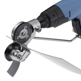 Electric Drill Plate Cutter Attachment, 2025 Upgraded Metal Sheet Cutter Adapter - Drill Cut Pro Metal Plate Cutting - Nibbler Metal Drill Attachment for Iron, Copper, Aluminum, and Steel Sheets