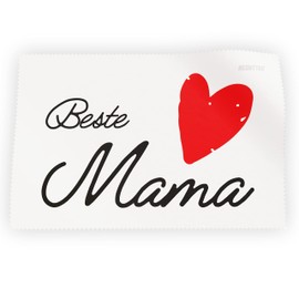 HECHTTAG Microfibre Cloth XXL, Glasses Cleaning Cloth in Optician Quality, Ideal for Cleaning Glasses, Display, Camera, Tablet, Smartwatch, Sunglasses, Lenses, Reusable (Mum)