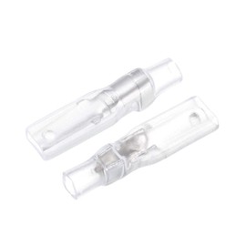 uxcell 200pcs 2.8mm Wire Terminals Connector Quick Splice Male Spade Connect with Insulating Sleeve