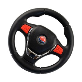 Oshhni Electric Car Toy Steering Wheel, Kids Play Driving Wheel, Children Steering Wheel Toy