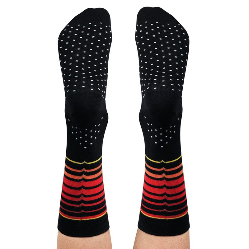 Wilson Payne Down Under Socks - Red Tailed Cockatoo, 8-11