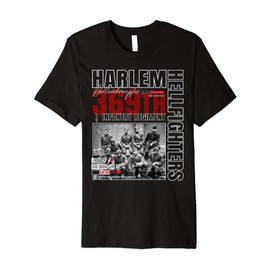 Harlem Hellfighters Tribute – Black History Month Design Premium T-Shirt