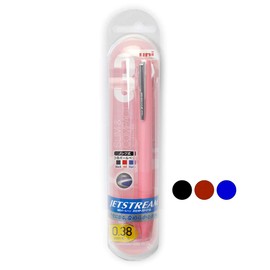Mitsubishi Pencil Jetstream 3 Color Ballpoint Pen 0.38mm Slim Compact (BABY PINK)