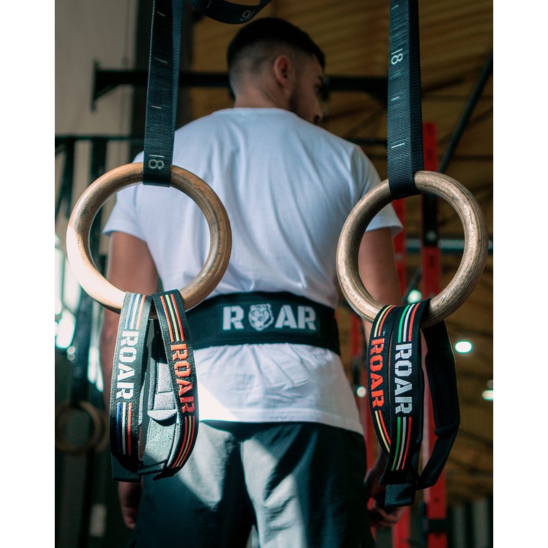 Roar® Professional Lifting Straps Strength Training, Lifting Straps for Bodybuilding