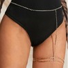 Bufenia Crystal Thigh Leg Chain Glitter Body Chains Rhinestone Waist