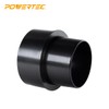 POWERTEC 70170 5” to 4” Reducer Dust Collection Fitting, ABS