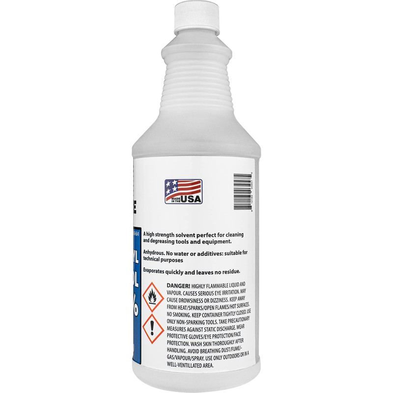 MaxTite 99.9% Isopropyl Alcohol (Half-Gallon (2 Pack, 32 fl oz)