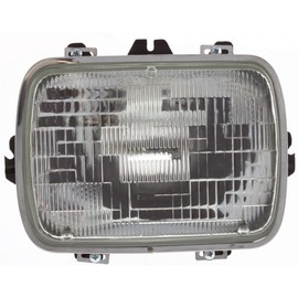 KarParts360 For Chevy G20 Headlight Assembly 1978-1995 Driver OR Passenger Side | Single Piece | Capsule | Replaces GM2500112